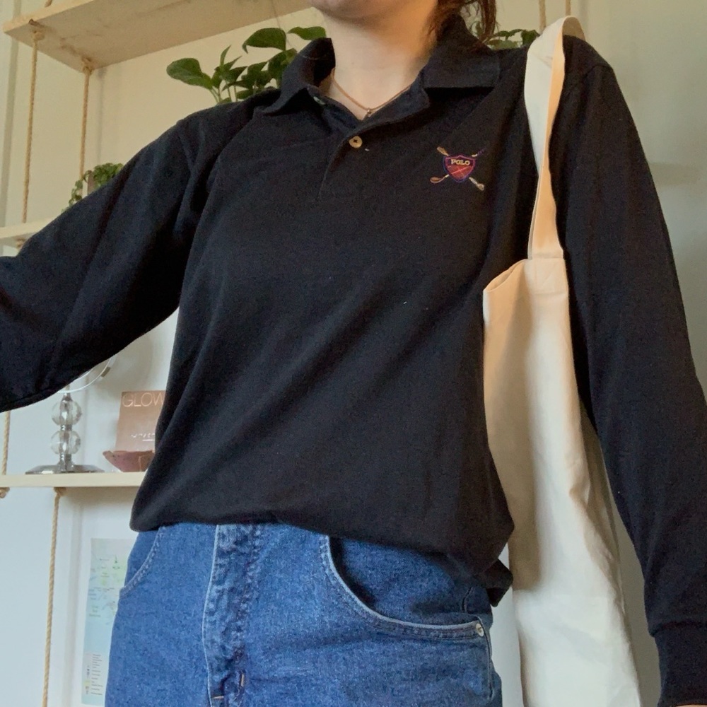 Black Polo Shirt!